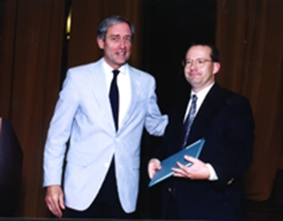 George Rupp and Matt Rainey