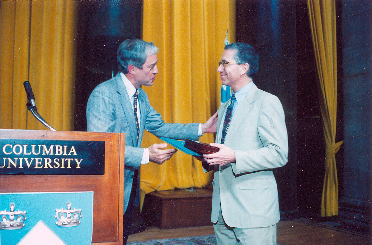 George Rupp and Jonathan Landman