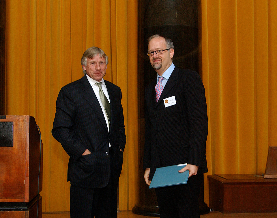 Lee Bollinger and Doug Wright