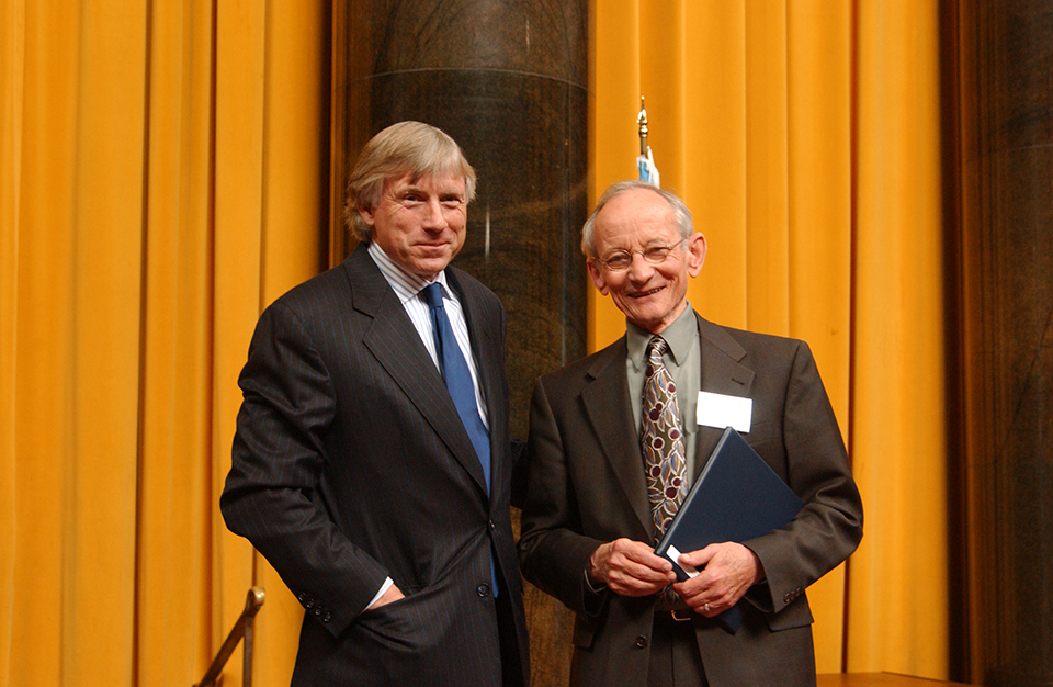 Lee Bollinger and Ted Kooser