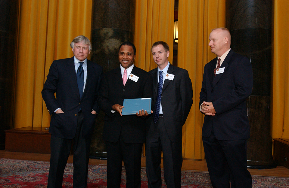 Lee Bollinger, Irwin Thompson, Smiley Pool and Michael Ainsworth