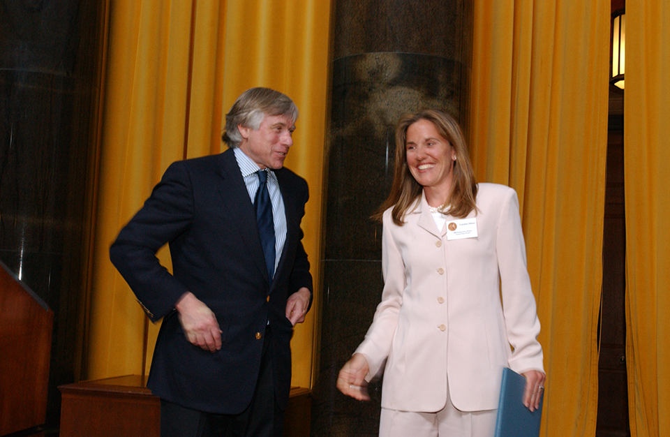 Lee Bollinger and Caroline Elkins