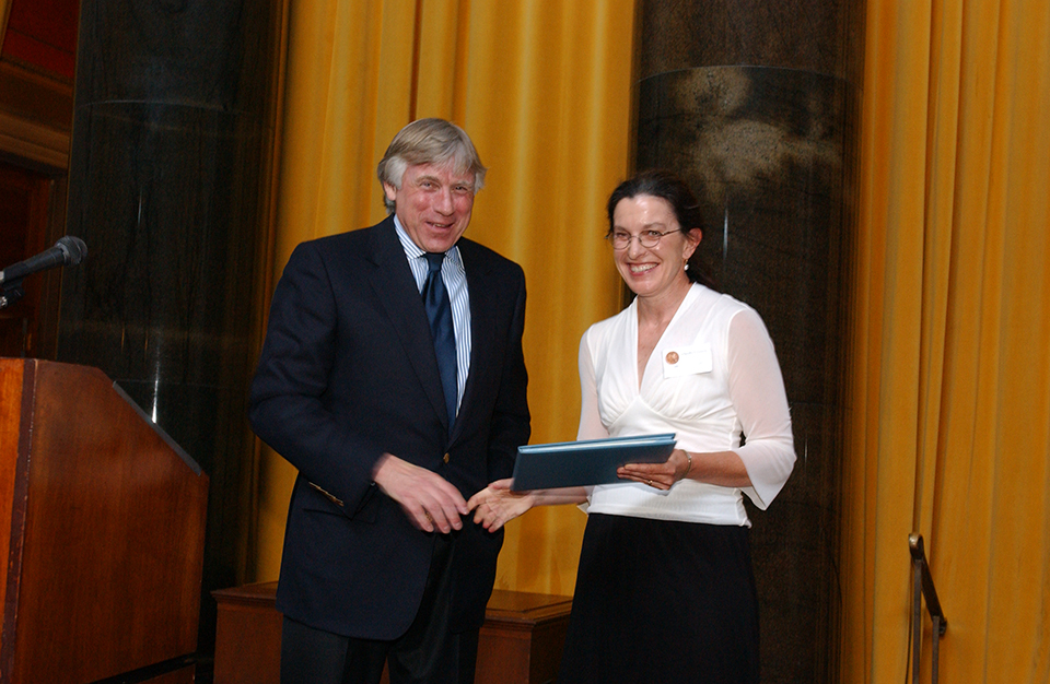 Lee Bollinger and Claudia Emerson