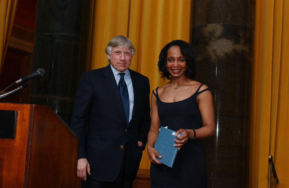 Lee Bollinger and Robin Givhan