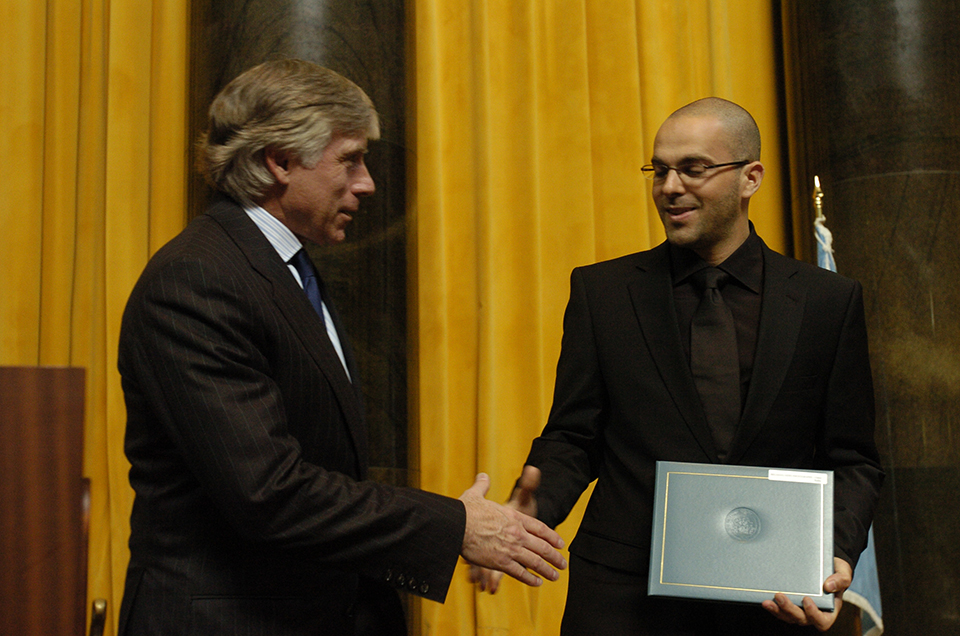 Lee Bollinger and Oded Balilty