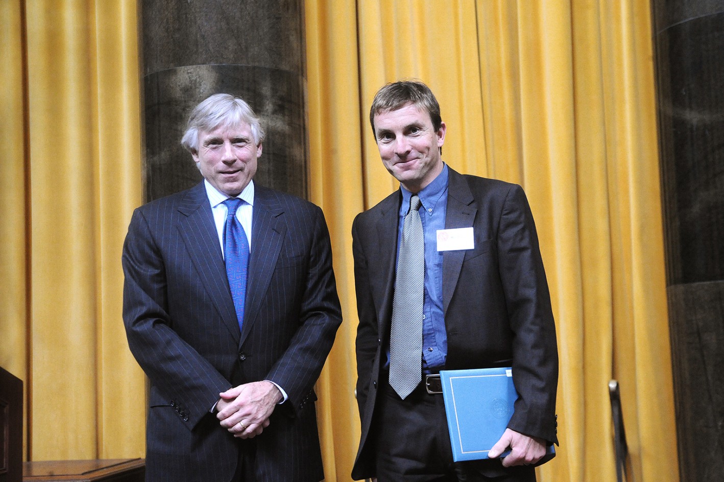 Lee Bollinger and Mark Fiore