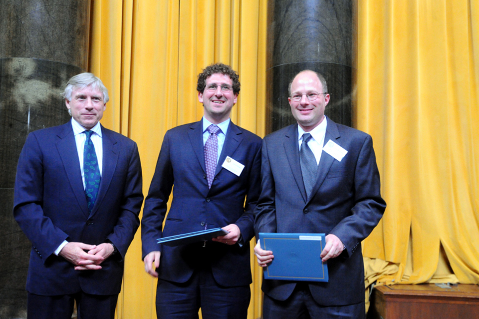 Lee Bollinger, Jesse Eisinger and Jake Bernstein