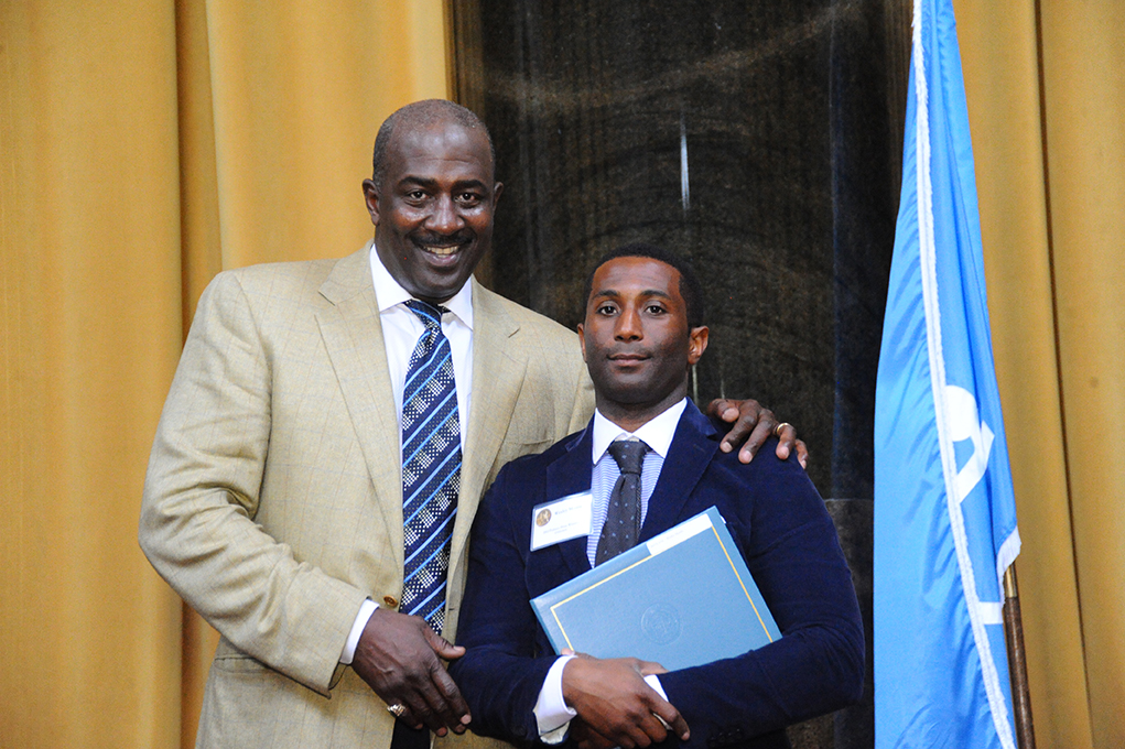 Gregory Moore and Wesley Morris