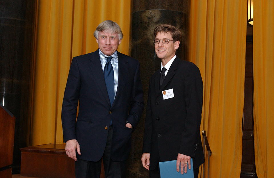 Lee Bollinger and Jim Sheeler