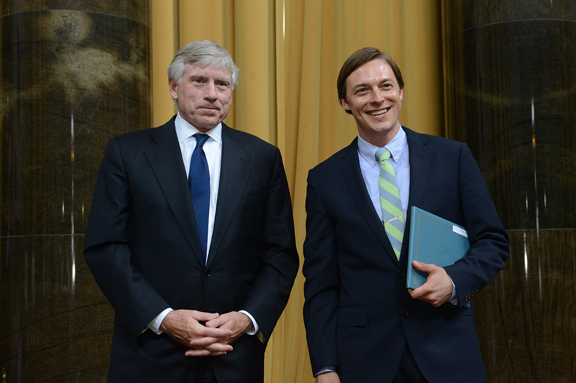 Lee Bollinger and Josh Haner