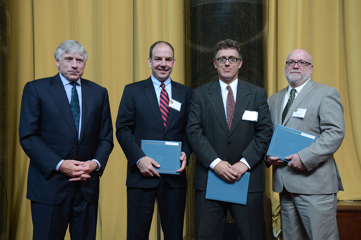 Lee Bollinger, Brad Schrade, Jeremy Olson and Glenn Howatt