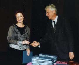 Maureen Dowd and Jonathan Cole