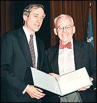 George Rupp and Michael Gartner