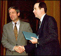 George Rupp and Bob Keeler
