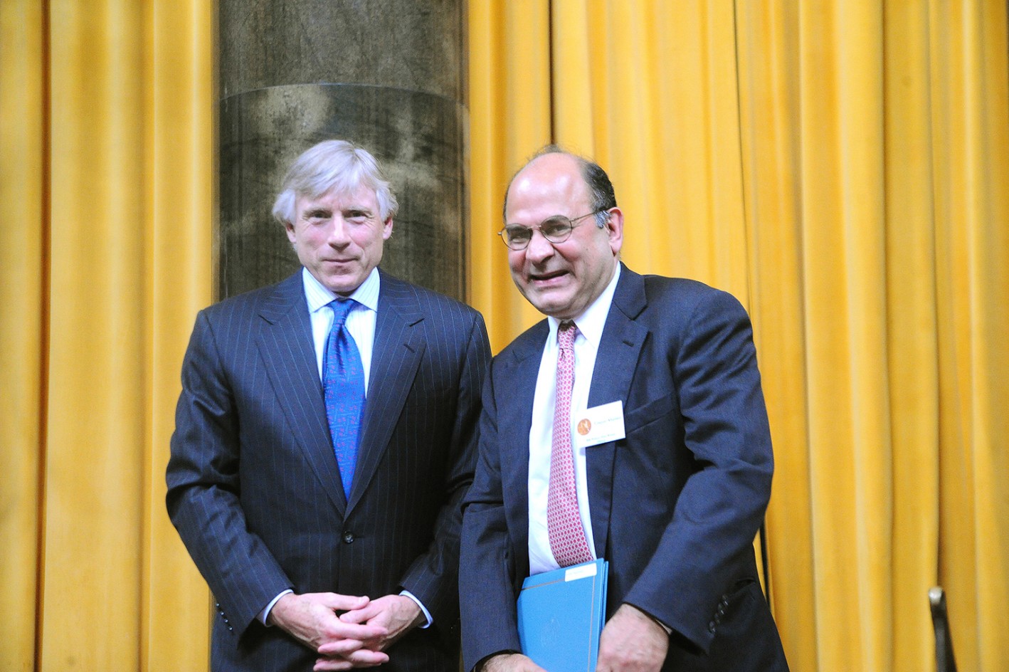 Lee Bollinger and Liqauat Ahamed