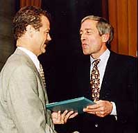 Mike McAlary and George Rupp
