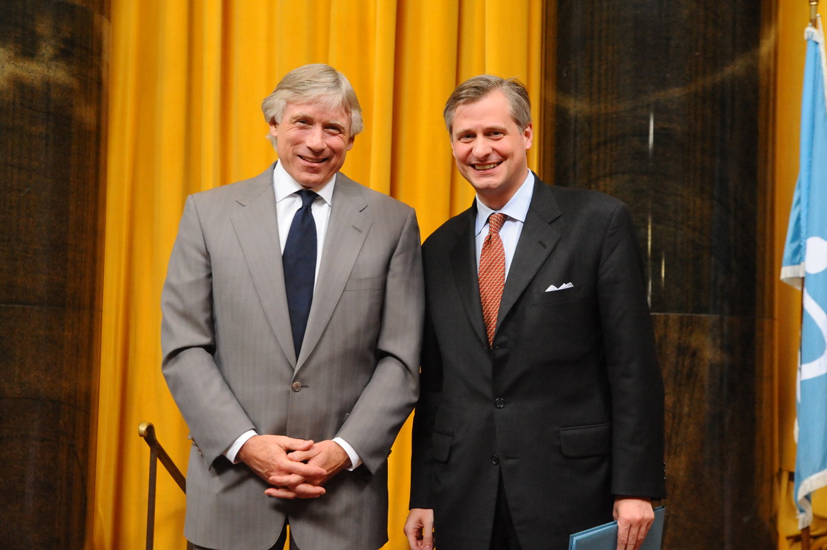 Lee Bollinger and Jon Meachem