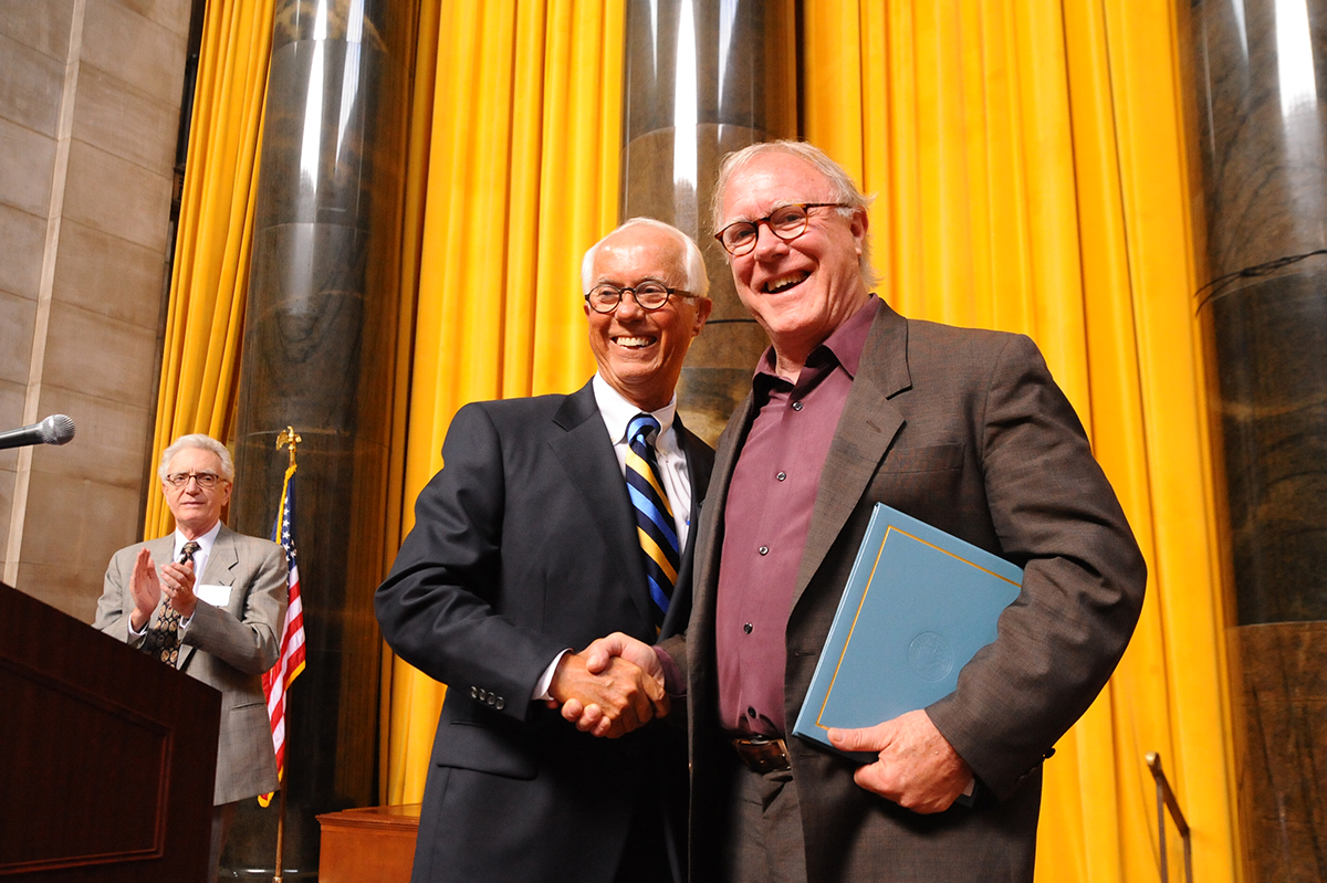 Richard Oppel and Robert Hass