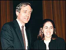 George Rupp and Lisa Pollak