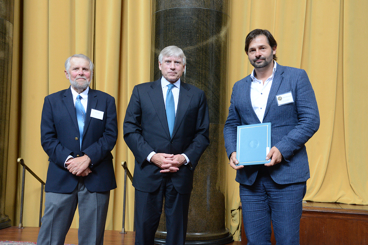 Mike Pride, Lee Bollinger and Daniel Berehulak