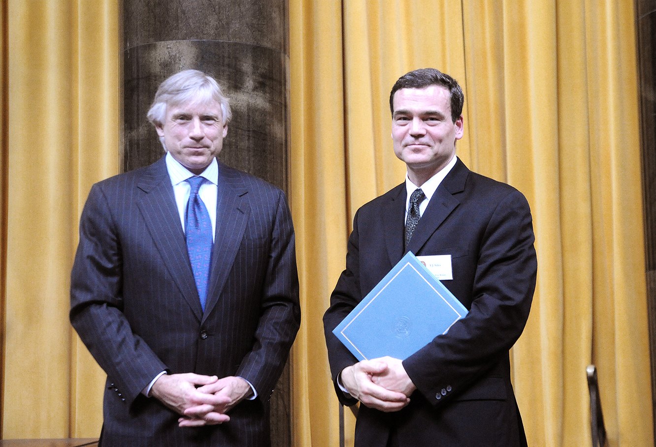 Lee Bollinger and T.J.Stiles