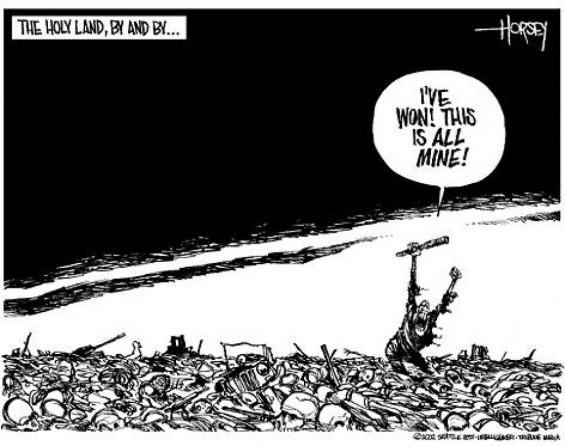 David Horsey/The Seattle Post-Intelligencer - April 23, 2002