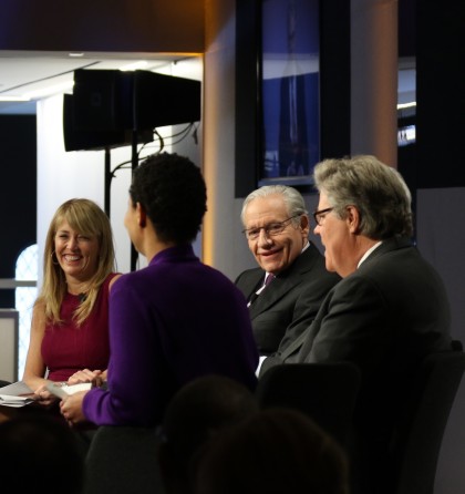 Jo Becker, Bob Woodward, David Maraniss, Danielle Allen 