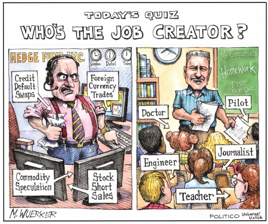 (Matt Wuerker, POLITICO, September 15, 2011)