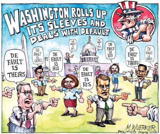 (Matt Wuerker, POLITICO, July 26, 2011)
