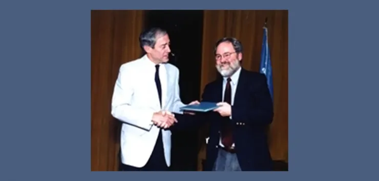 George Rupp and David Moats