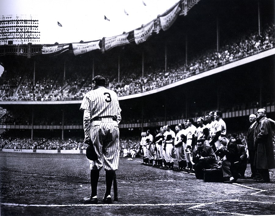 Babe Ruth Bows Out