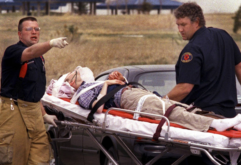 George Kochaniec Jr./Rocky Mountain News - April 20, 1999