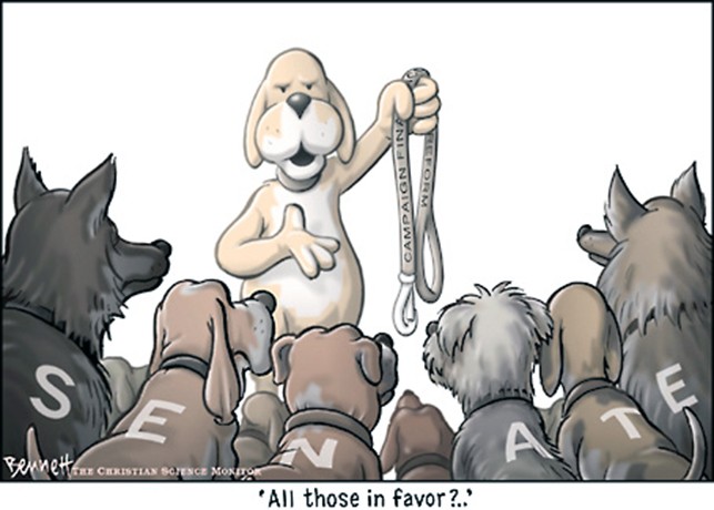 Clay Bennett/The Christian Science Monitor - March 20, 2001