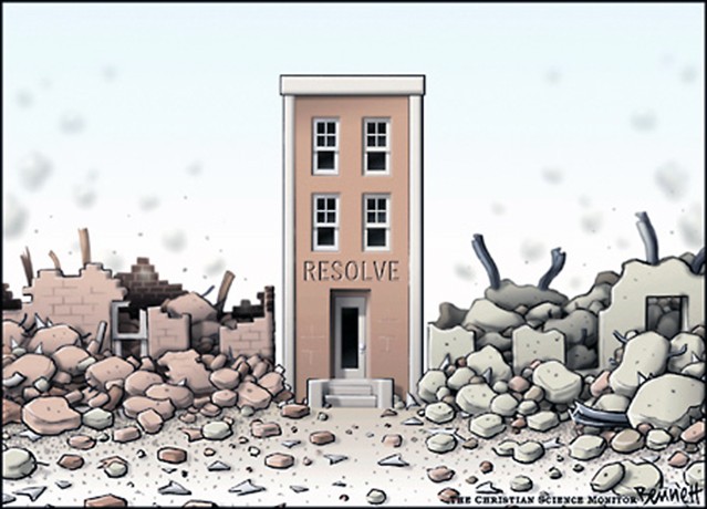 Clay Bennett/The Christian Science Monitor - September 13, 2001