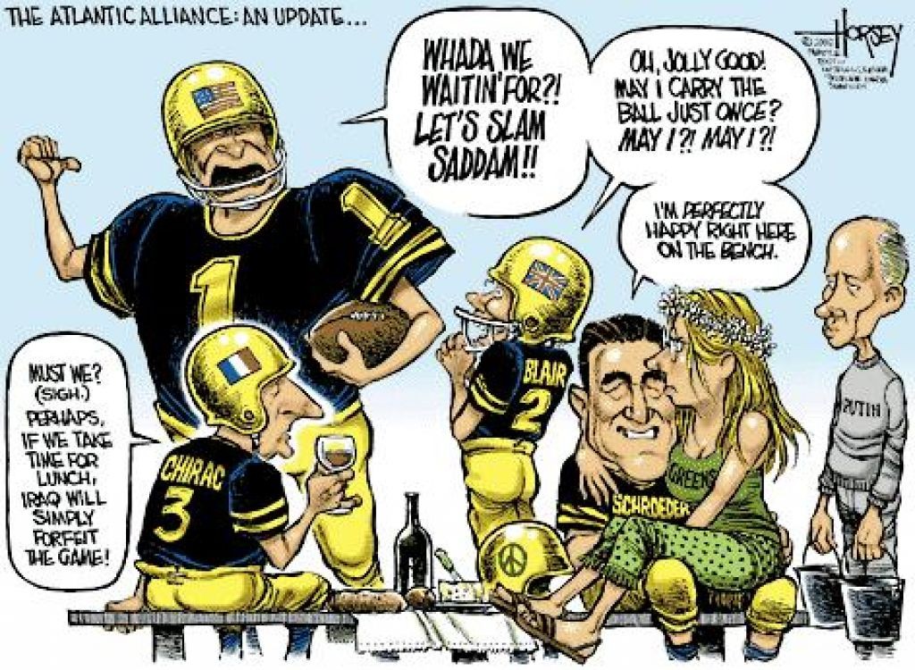 David Horsey/The Seattle Post-Intelligencer - September 29, 2002