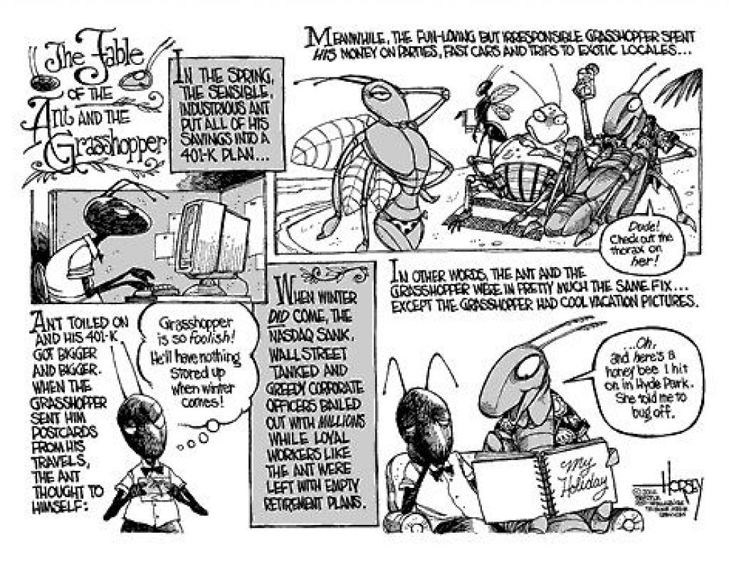 David Horsey/The Seattle Post-Intelligencer - August 11, 2002