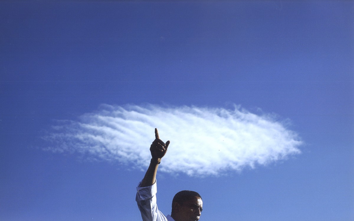 Senator Obama at a campaign rally in Pueblo, Colo., the Saturday before the election.