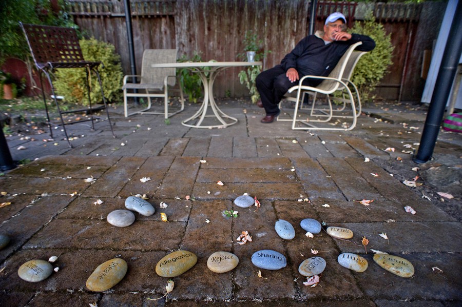 In September, Don Hatfield reflects on the loss of his wife and daughter in solitude at his home in Napa. (December 31, 2012)