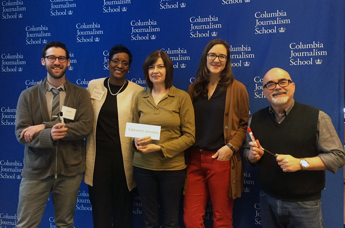 2016 Pulitzer Prize for Editorial Cartooning Jury