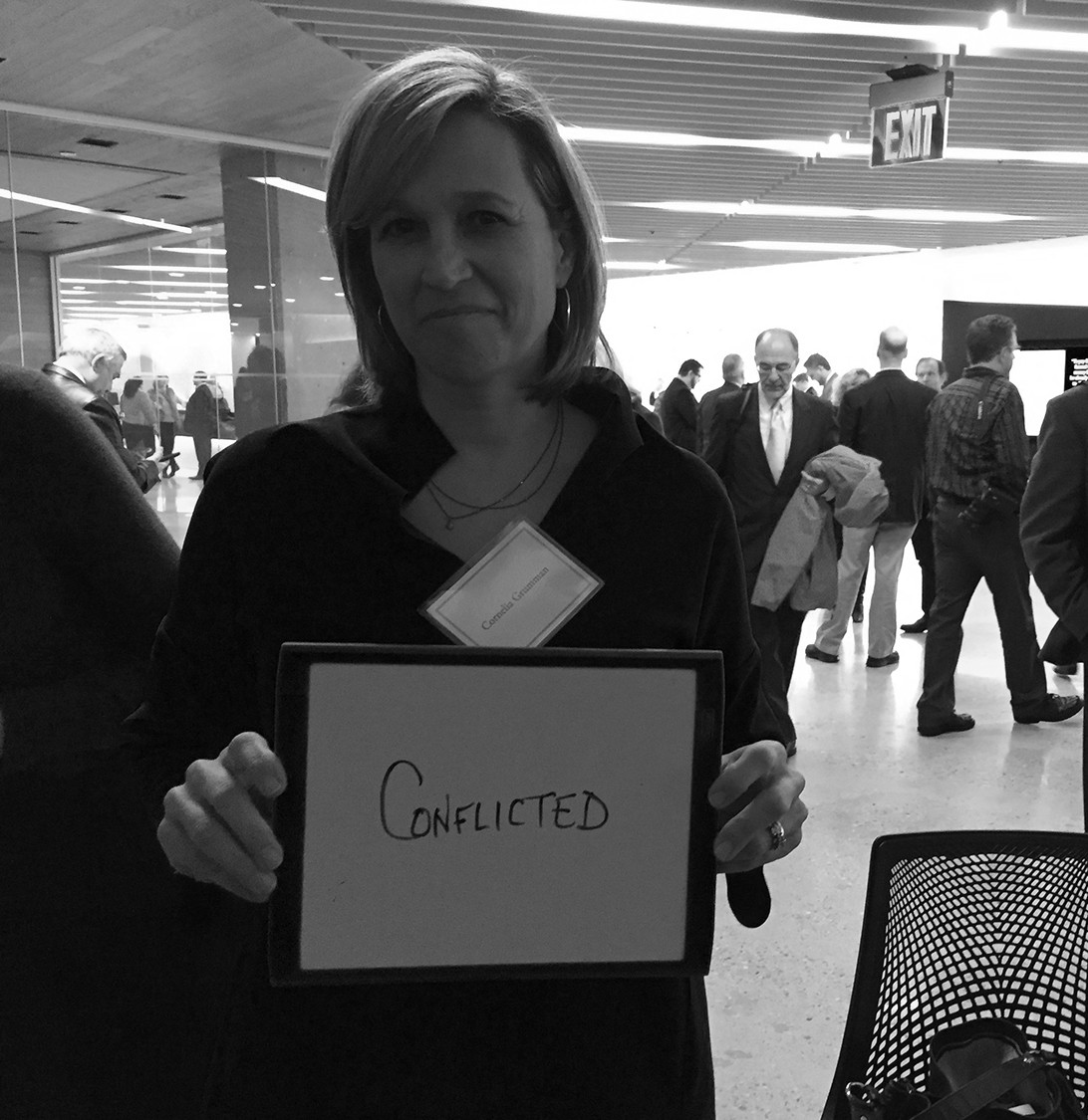 Cornelia Grumman won the 2003 Pulitzer Prize for Editorial Writing.