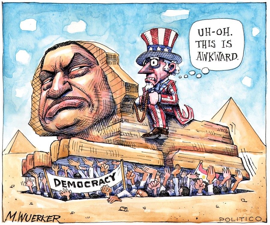 (Matt Wuerker, POLITICO, January 31, 2011)