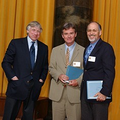 Lee Bollinger, Kai Bird and Martin J. Sherwin