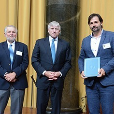 Mike Pride, Lee Bollinger and Daniel Berehulak